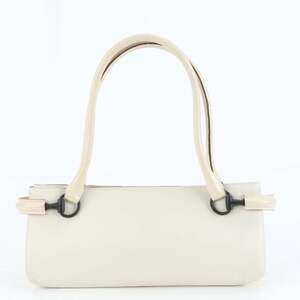 Gucci Horsebit 101345 Leather Shoulder Bag/Handbag Ivory Women's